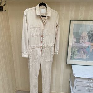 Everlane canvas jumpsuit